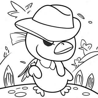 Gangster Tweety Bird In Cool Shades Coloring Page 48003-37951