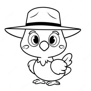 Gangster Tweety Bird In Cool Shades Coloring Page 48003-37952