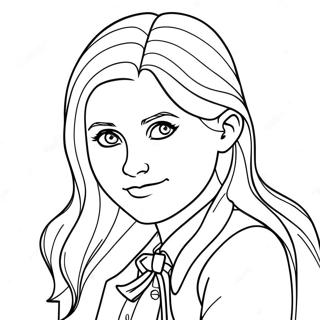 Ginny Weasley Magisches Ausmalbild 48013-37967