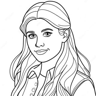 Ginny Weasley Magisches Ausmalbild 48013-37968