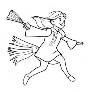 Ginny Weasley Coloring Pages