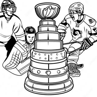 Heyecan Verici Stanley Cup Playoff Boyama Sayfası 4801-3828