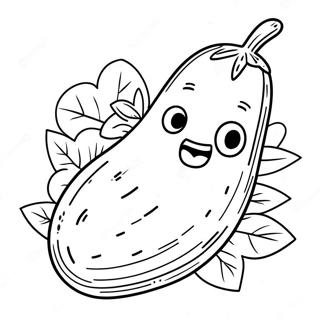 Pickle Coloring Pages