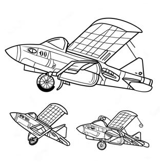 A10 Warthog Coloring Pages