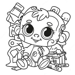 Scrap Baby Coloring Page 48063-37998