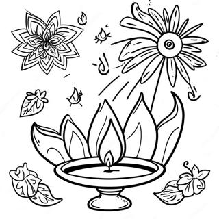 Diwali Coloring Pages