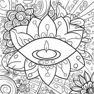 Diwali Festival Coloring Page 480-395