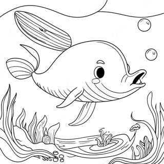 Jonah And The Whale Coloring Pages