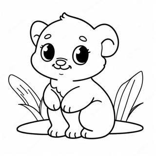 Baby Animal Coloring Pages