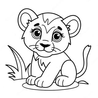 Baby Animal Coloring Pages