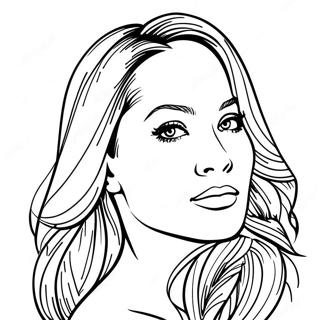 Jennifer Lopez Coloring Pages