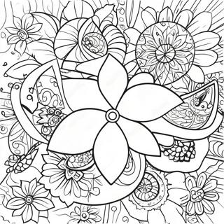 Colorful Diwali Diyas Coloring Page 481-391