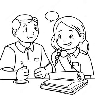 Communication Coloring Pages