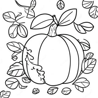 Autumn Themed Math Coloring Page 48234-38135