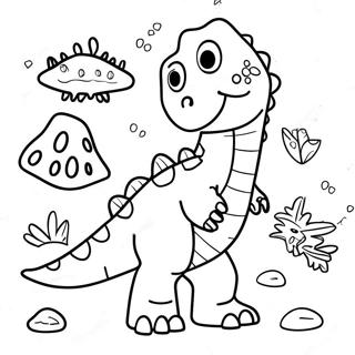 Dino Dana Coloring Pages