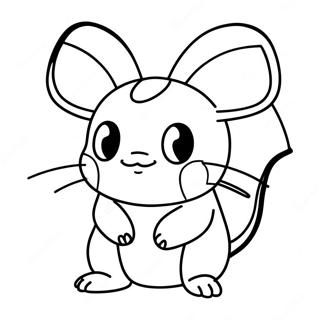 Raichu Coloring Pages