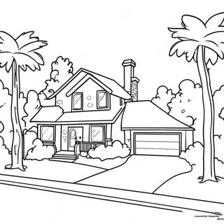 Real Estate Coloring Pages