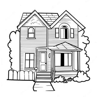 Real Estate Coloring Page 48353-38236