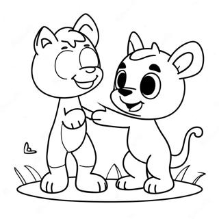 Bely Y Beto Coloring Pages