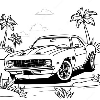 Camaro Coloring Pages