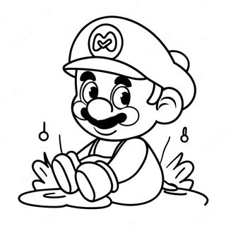 Baby Mario Coloring Pages