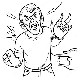 Anger Management Techniques Coloring Page 48493-38345