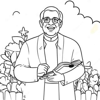 Heartfelt Pastor Appreciation Coloring Page 48714-38521