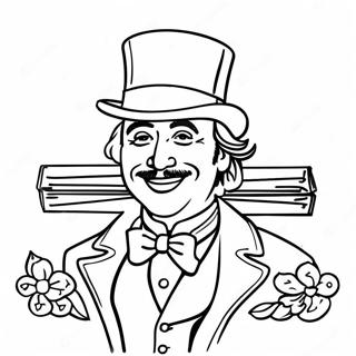 Wonka Bar Coloring Page 48723-38531