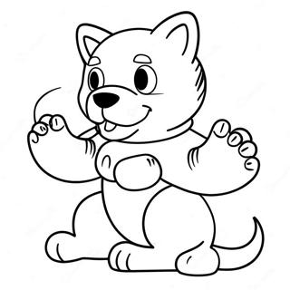 Paws Of Fury Coloring Page 48733-38543