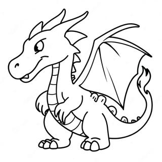 Feuerspeiender Drachen Pokémon Ausmalbild 48754-38564