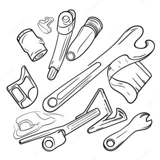 Mechanic Coloring Pages