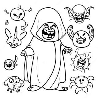 Evil Creatures Coloring Page 48803-38585