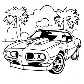 Pagina De Colorat Pontiac Firebird Clasic 48953-38711