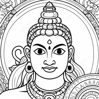 Page À Colorier Shiva 48963-38719