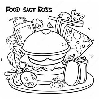 Food Safety Coloring Pages