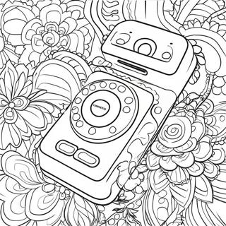 Colorful Phone Case Design Coloring Page 49053-38795