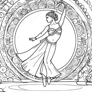 Dancer Coloring Page 49083-38820