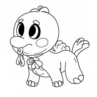 Balloon Animal Coloring Page 490-383