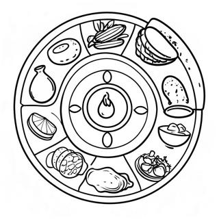 First Passover Coloring Pages