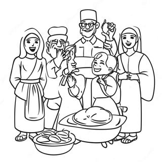 First Passover Coloring Pages