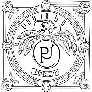 Purdue University Logo Coloring Page 49163-38920