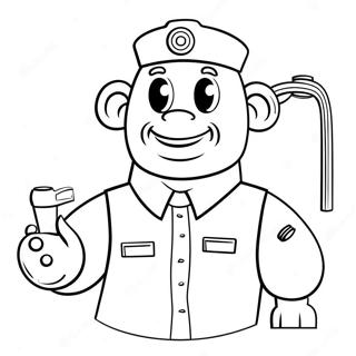 Boilermaker Mascot Coloring Page 49164-38874