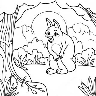 Ecclesiastes Nature Scene Coloring Page 49284-38982