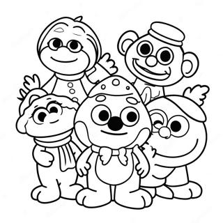 Muppet Babies Ausmalbild 4930-3918