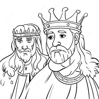 Three Kings Coloring Page 49363-39040