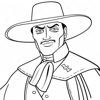 Zorro Coloring Pages