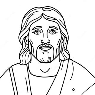 Follow Jesus Coloring Page 49433-39098