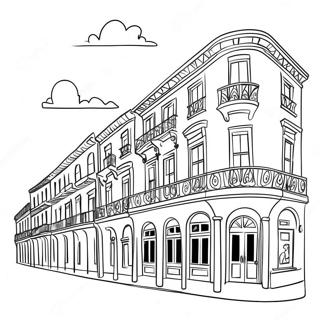 New Orleans Cityscape Coloring Page 49443-39102