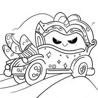 Vibrant Mardi Gras Parade Coloring Page 49444-39108