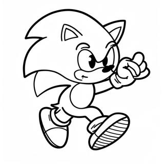 Sonic Friends Coloring Pages